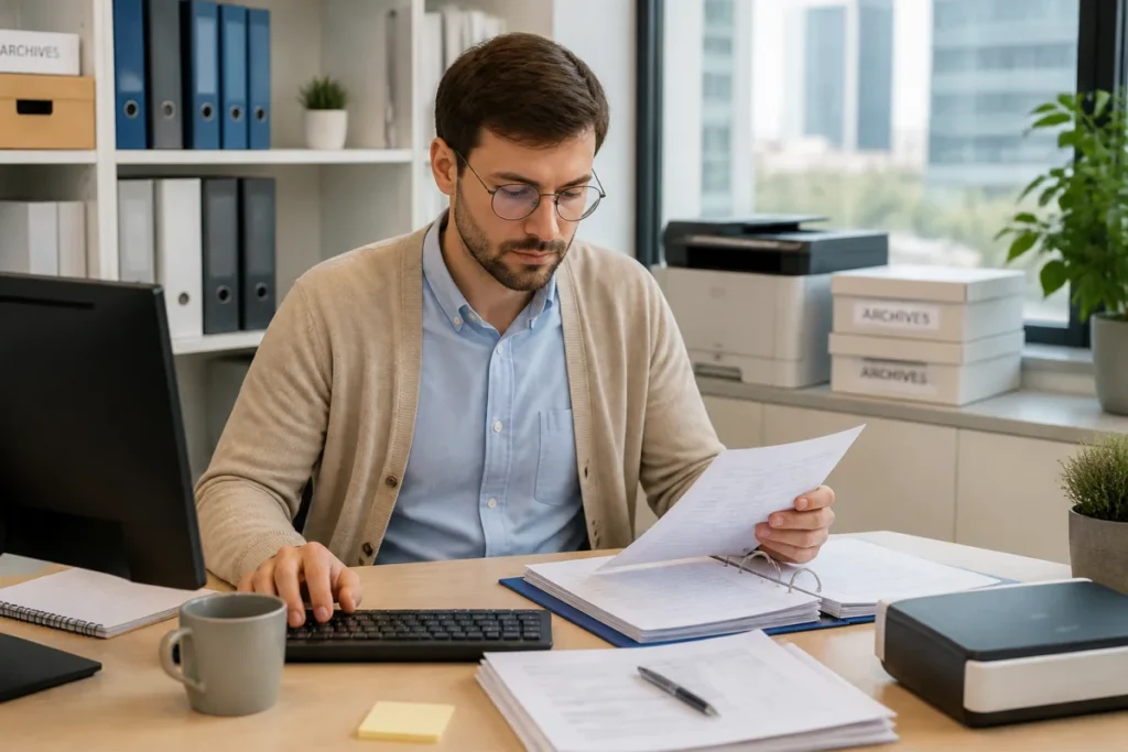 Employé de bureau