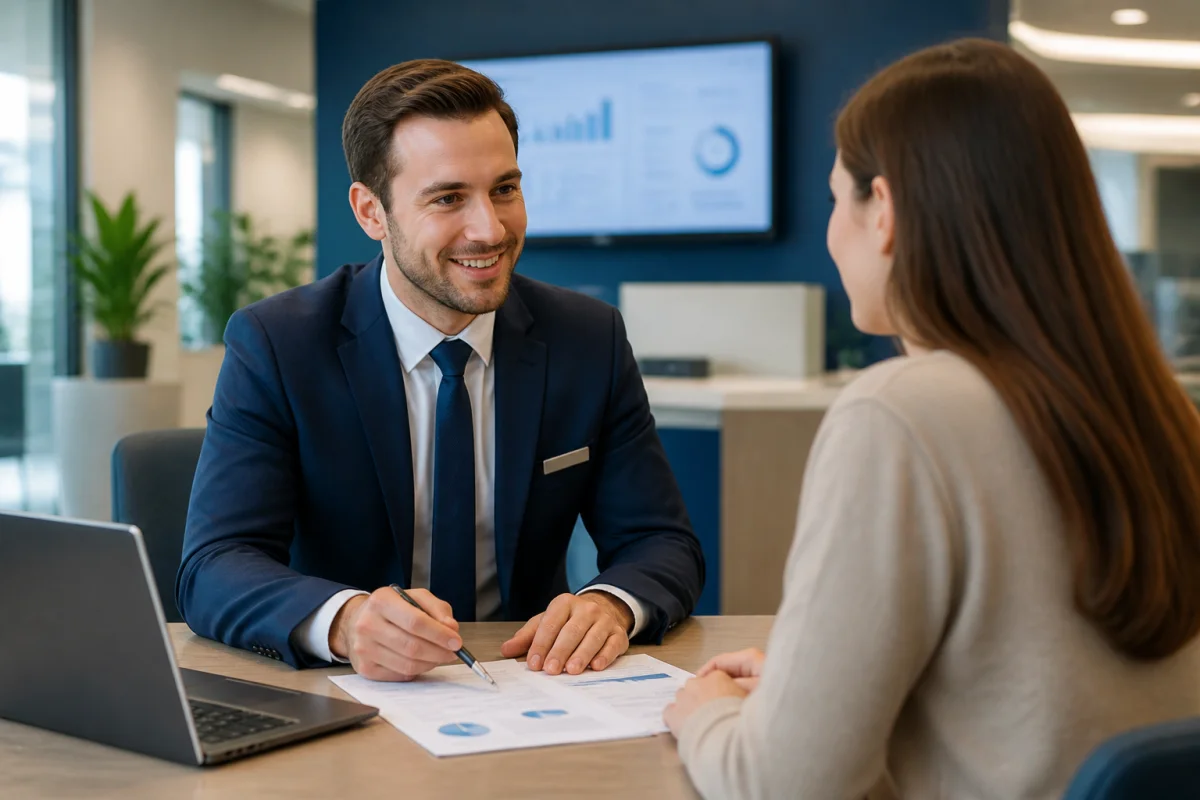 Conseiller clientèle bancaire