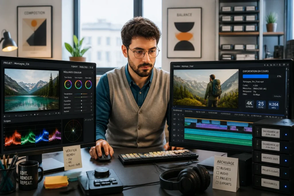 Monteur vidéo