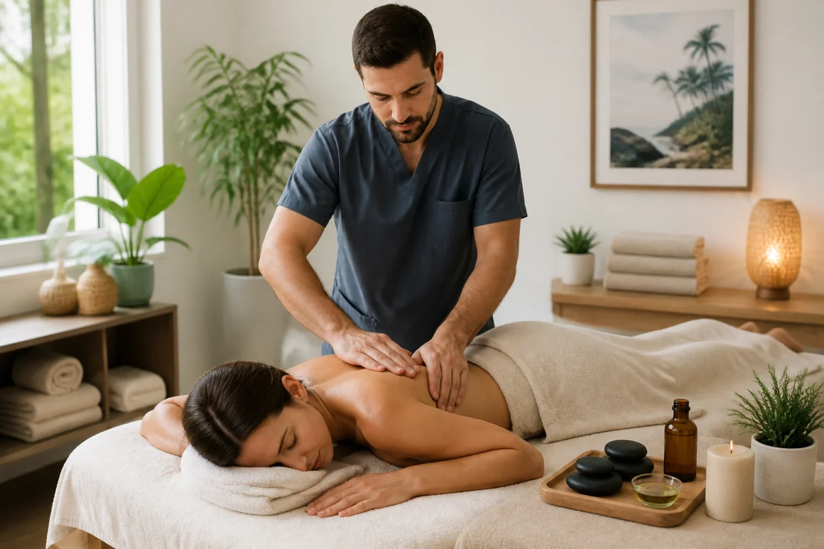 Masseur bien-être