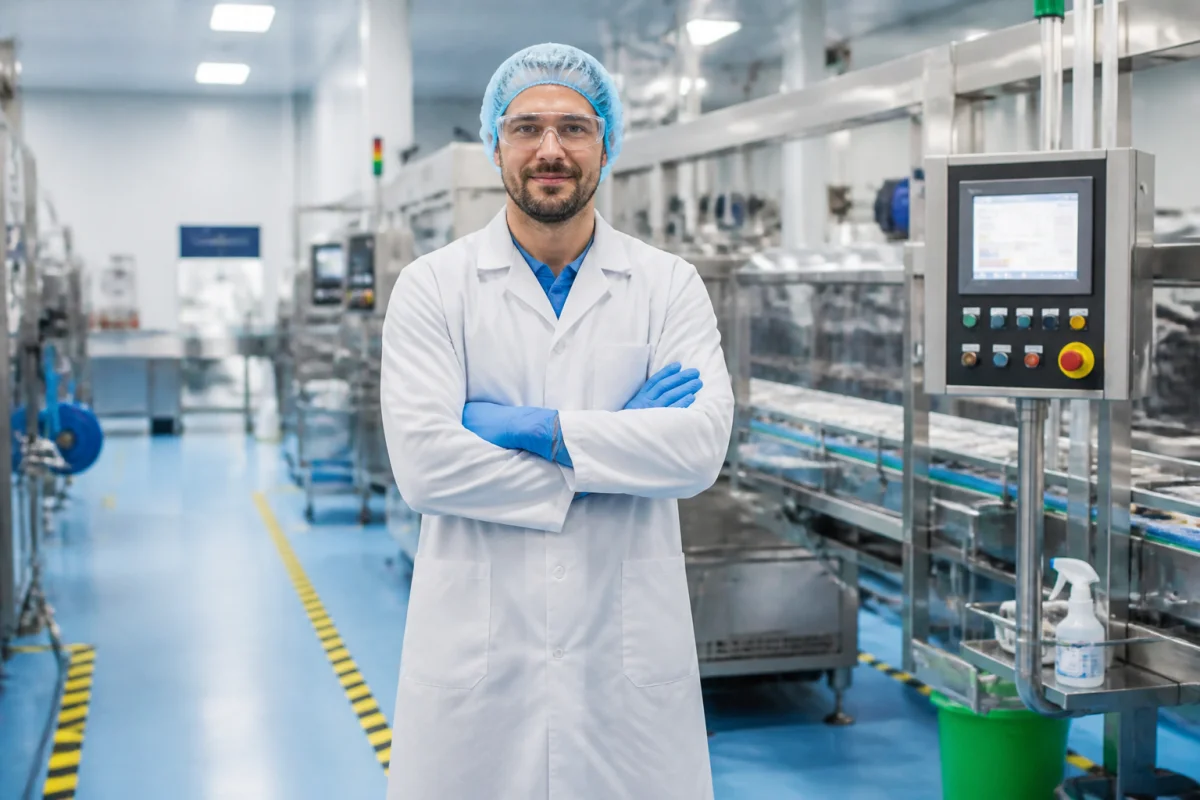 Conducteur de ligne de production