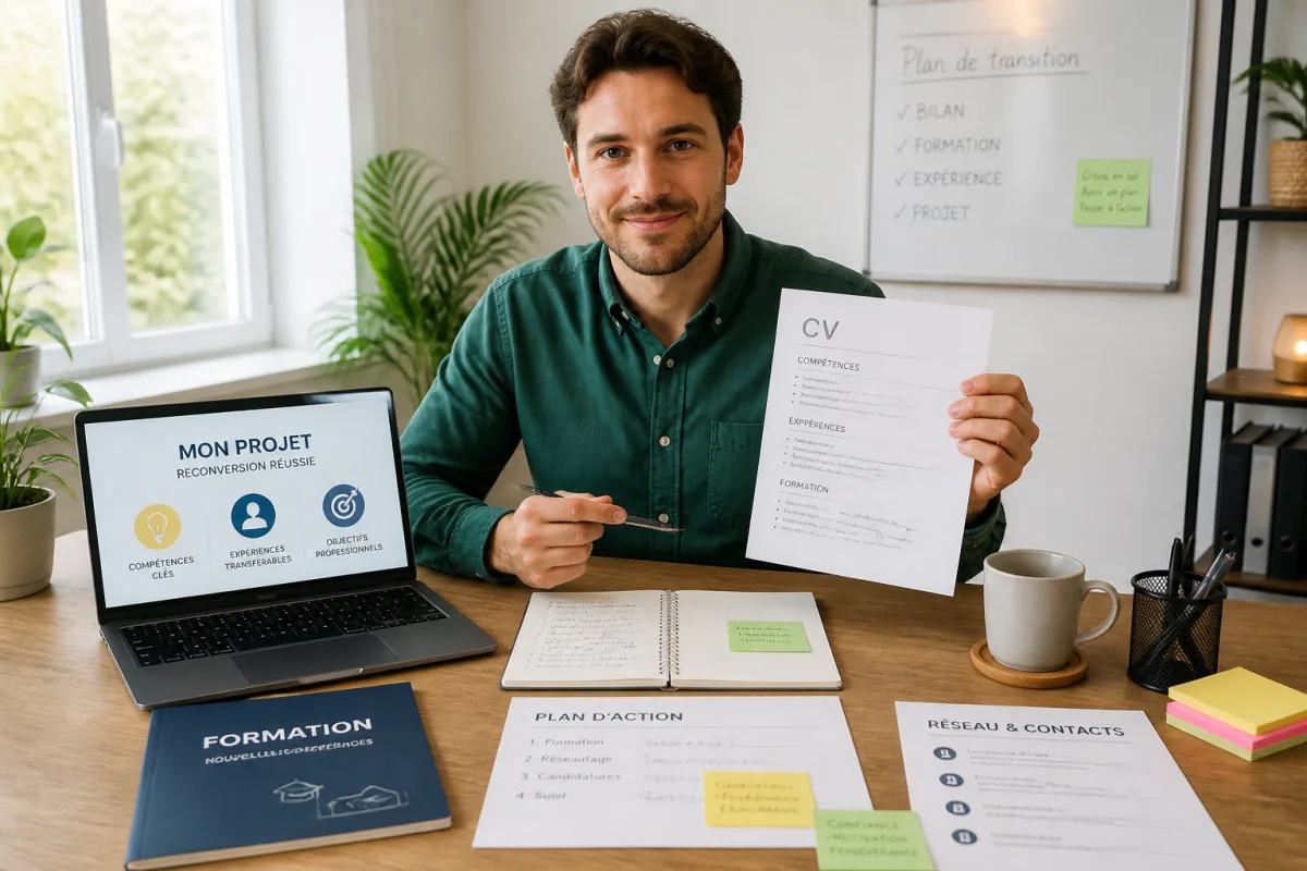 Réussir une formation professionnelle pour une reconversion rapide